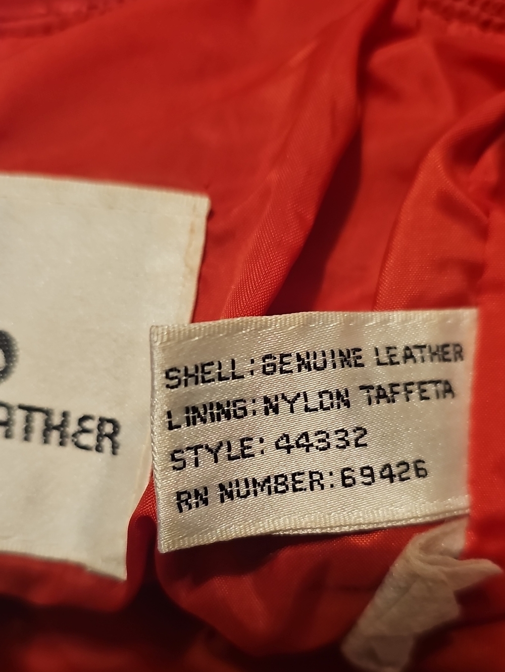 Wilson's Strapless Red 100% Leather Sweetheart Neckline Smocked Back Dress Y2K - Picture 13 of 14